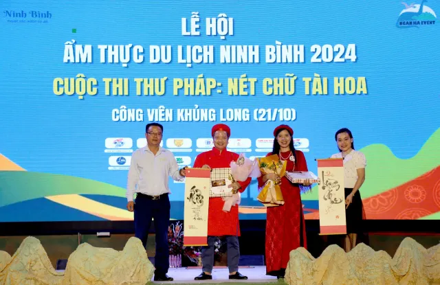 Sôi nổi hội thi thư pháp: Nét chữ Tài hoa - Ảnh 5.