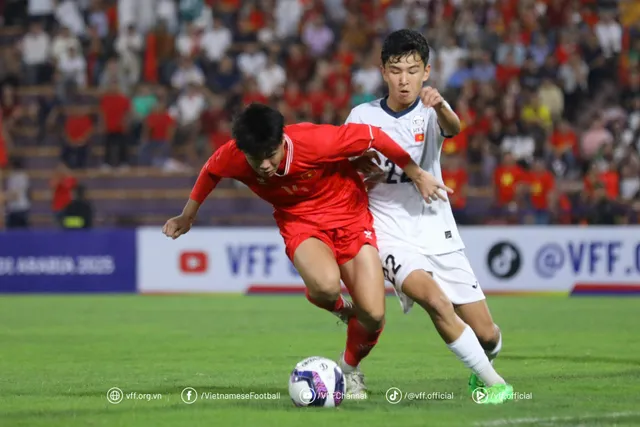 Đội tuyển U17 Việt Nam chia điểm đáng tiếc trước U17 Kyrgyzstan  - Ảnh 4.