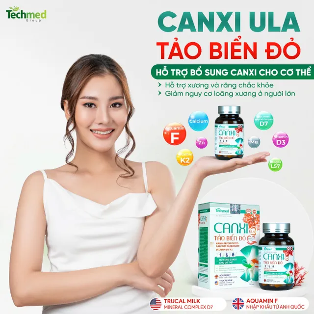 Techmed Group được vinh danh với sản phẩm Canxi Ula tảo biển đỏ - Lựa chọn hoàn hảo cho xương khớp - Ảnh 2.