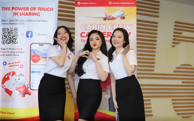 Tưng bừng ngày hội tuyển sinh tiếp viên hàng không Vietjet - Ảnh 15.