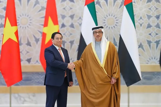 UAE Vice President hosts official welcome ceremony for Vietnamese Prime ...