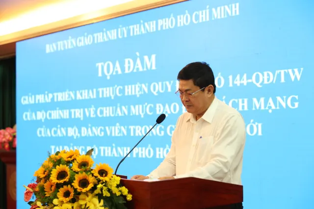 TP Hồ Chí Minh: Xây dựng chuẩn mực, hình ảnh người đảng viên trong tình hình mới - Ảnh 1.