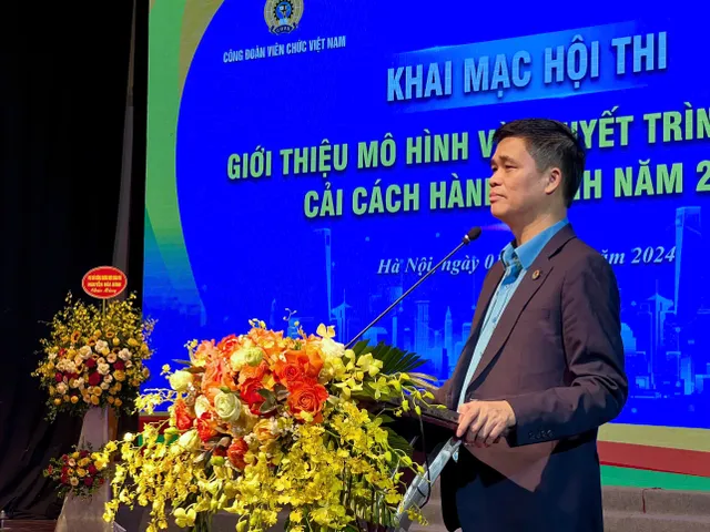 Khai mạc Chung khảo hội thi Giới thiệu mô hình và trình bày ý tưởng cải cách hành chính năm 2024 - Ảnh 1.