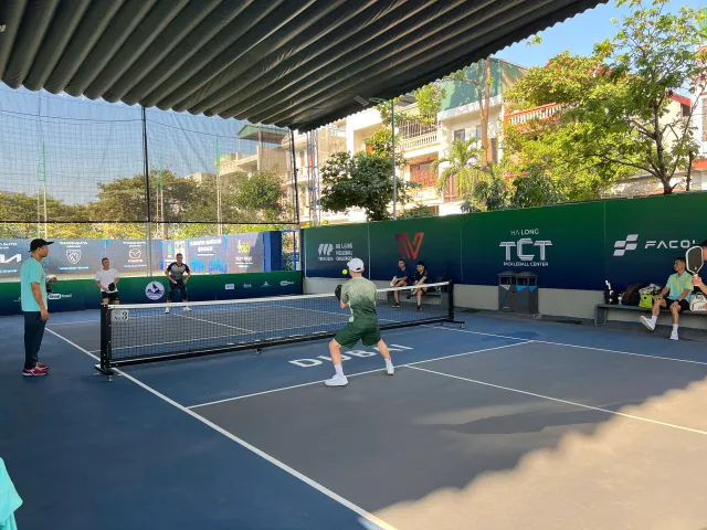 Sôi động trước giờ khai mạc giải đấu Pickleball toàn quốc tại TP Hạ Long - Ảnh 4.