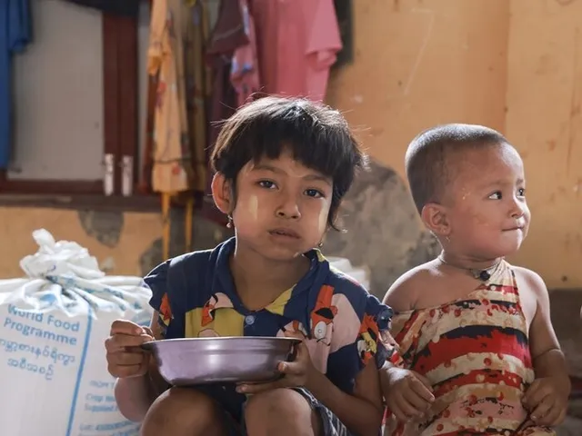 Liên hợp quốc: 2 triệu người có nguy cơ chết đói ở bang Rakhine, Myanmar - Ảnh 1.