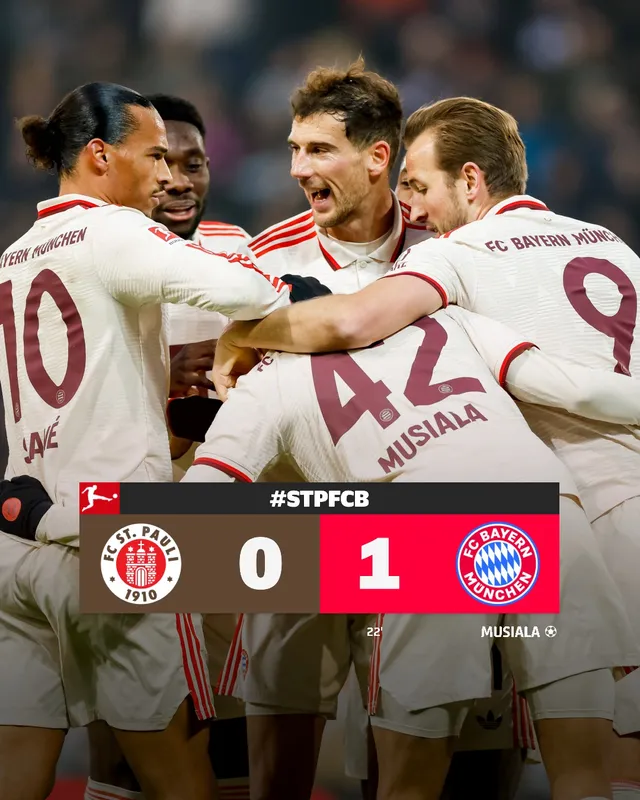 Bayern Munich củng cố ngôi đầu BXH Bundesliga - Ảnh 1.