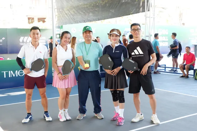 Giải Pickleball Challenger 2024 - VVP Tour tại TP Hạ Long thu hút đông khán giả - Ảnh 3.