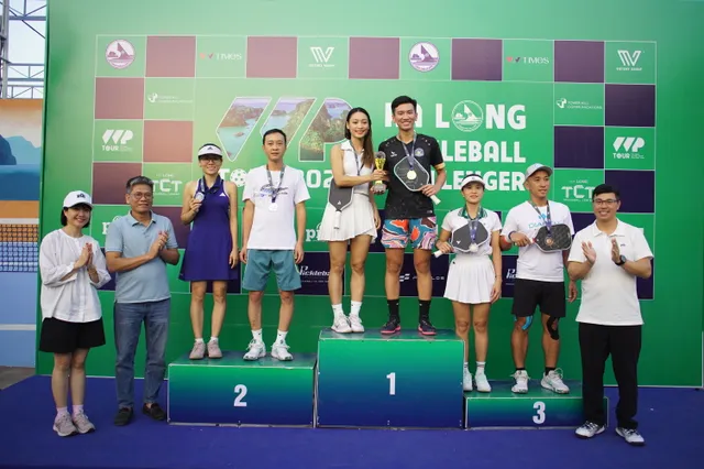 Hơn 700 trận đấu kịch tích khép lại Giải Hạ Long Pickleball Challenger thành công - Ảnh 31.