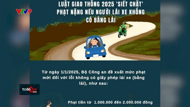 Phạt nặng người lái xe không có giấy phép