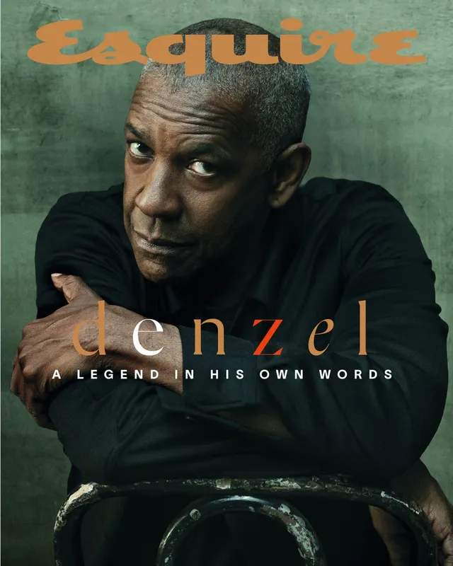 Ấn tượng với hình ảnh của Denzel Washington trên tạp chí Esquire - Ảnh 1.