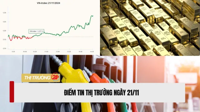 Bản Tin thị trường 24h ngày 21/11