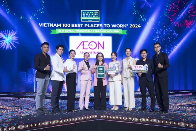 AEON Vietnam remains the Best Place to Work in retail for the second year in a row - Ảnh 1.