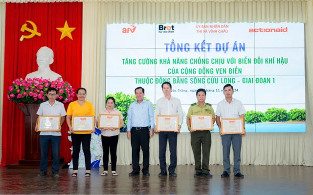 Nâng cao khả năng chống chịu với biến đổi khí hậu ở khu vực ven biển đồng bằng sông Cửu Long - Ảnh 3.