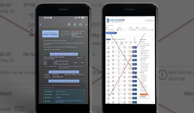 Tỉnh táo để không bị “sập bẫy” lừa mua vé máy bay, tàu xe giá rẻ dịp Tết - Ảnh 1.