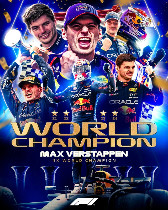 Max Verstappen lần thứ 4 liên tiếp giành chức vô địch F1 - Ảnh 1.