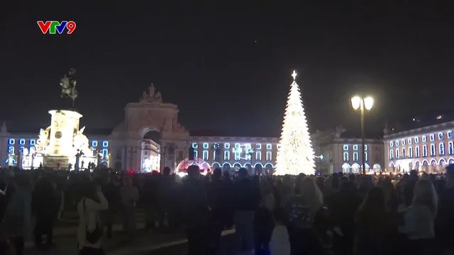 Bồ Đào Nha: Không khí Giáng sinh sôi động tại thủ đô Lisbon