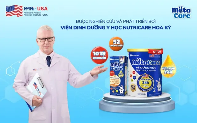 Metacare – Thương hiệu quốc gia Dinh dưỡng Y học giúp trẻ đề kháng khỏe, tăng cân, cao lớn - Ảnh 2.