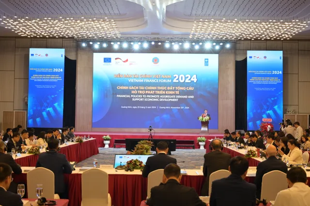 Diễn đàn Tài chính Việt Nam 2024: Thúc đẩy tổng cầu, tạo động lực phát triển doanh nghiệp - Ảnh 1.