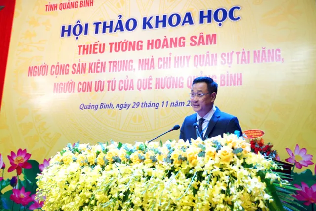 Thiếu tướng Hoàng Sâm - người con ưu tú của quê hương Quảng Bình - Ảnh 1.