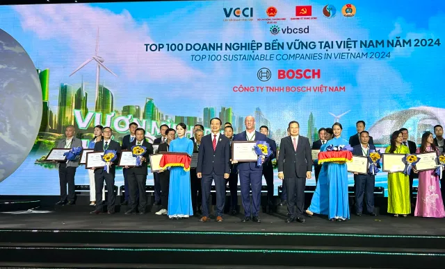 Công bố các doanh nghiệp sản xuất bền vững năm 2024 - Ảnh 1.