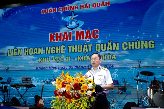 Quân chủng Hải quân khai mạc Liên hoan nghệ thuật quần chúng năm 2024, khu vực II - Ảnh 1.