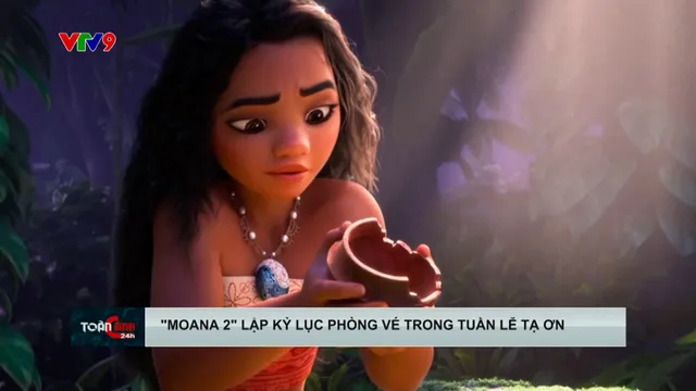 “Moana 2” lập kỷ lục phòng vé trong tuần lễ Tạ ơn