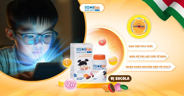 Vision Kids Blue Light: Chìa khóa vàng bảo vệ đôi mắt trẻ em trong kỷ nguyên số hóa - Ảnh 2.