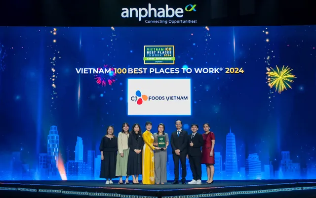 CJ Foods VN được vinh danh trong bảng xếp hạng Nơi làm việc tốt nhất Việt Nam 2024 - Ảnh 1.