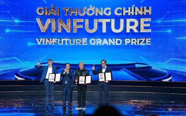 CEO Nvidia Jensen Huang: Giải thưởng VinFuture là sự minh chứng cho sự đột phá của AI - Ảnh 2.