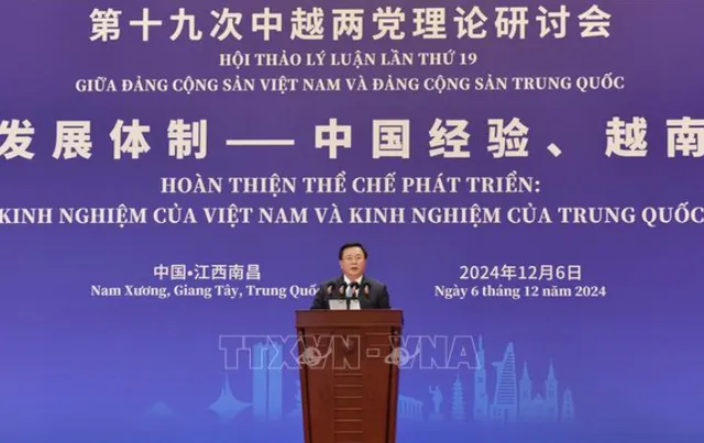 Việt Nam - Trung Quốc chia sẻ kinh nghiệm hoàn thiện thể chế - Ảnh 1.