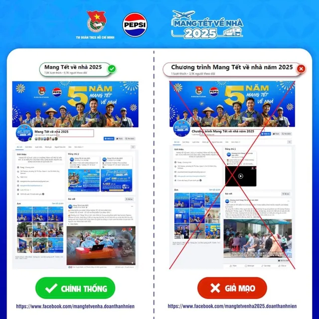 Cảnh giác với website giả mạo chương trình “Mang Tết về nhà” - Ảnh 1.