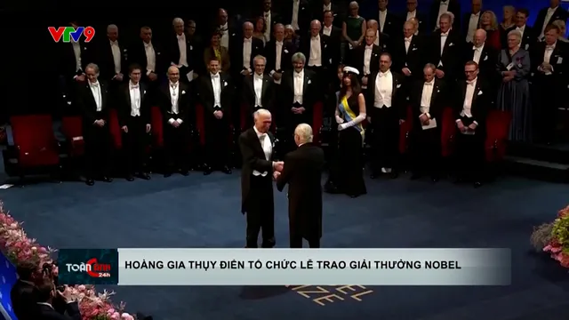 Hoàng gia Thụy Điển tổ chức lễ trao giải thưởng Nobel