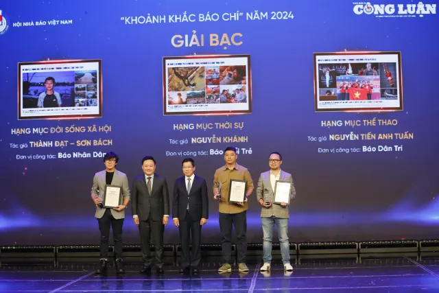 Winners of the 6th Press Moment Photography Contest honored - Ảnh 7.