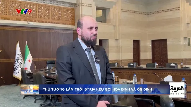 Thủ tướng lâm thời Syria kêu gọi hòa bình và ổn định