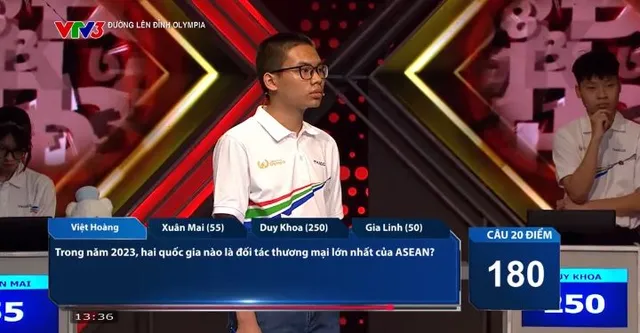 Road to Olympia Mount:   Quoc Hoc Hues Shoolboy Wins a Spot in the First Quarter Final - Ảnh 7.