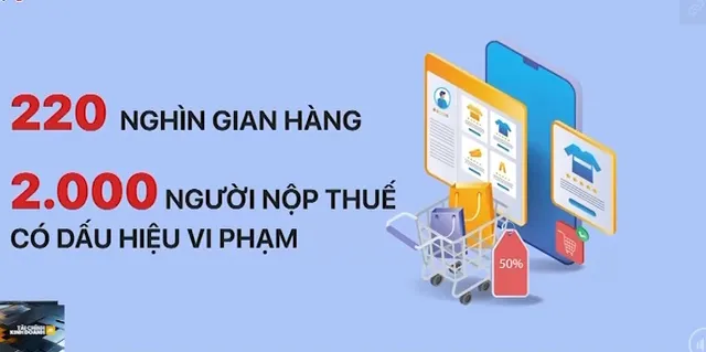 Hà Nội phát hiện hơn 2.000 vụ trốn thuế trong kinh doanh online