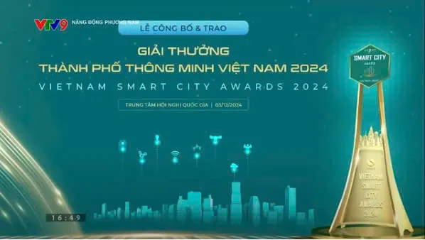 Năng động phương Nam: Tây Ninh đạt giải thưởng Thành phố thông minh năm 2024