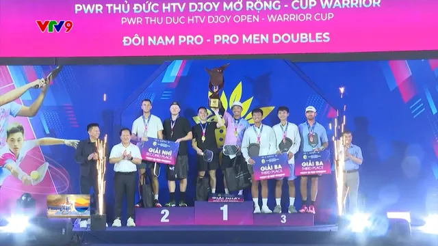 Kết thúc giải pickleball quốc tế PWR Thủ Đức mở rộng 2024