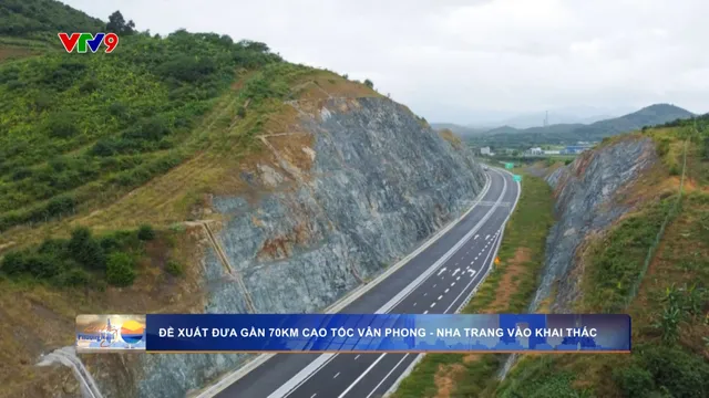 Đề xuất đưa 68,3km cao tốc Vân Phong - Nha Trang vận hành vào tháng 01/2025