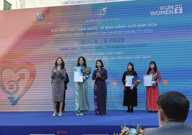 Vietnam Television Wins One A Prize and One C Prize at the National Journalism Awards for Gender Equality - Ảnh 1.