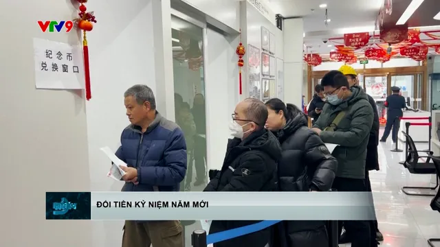 Đổi tiền kỷ niệm năm mới