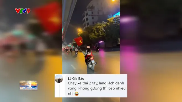 Camera giao thông: Người phụ nữ chạy xe lạng lách