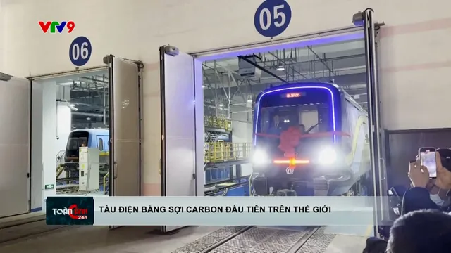 Trung Quốc: Tàu metro sợi carbon đầu tiên trên thế giới