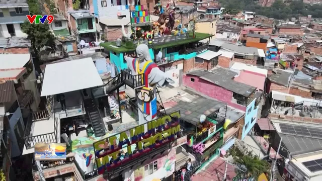 Bức tượng in 3D khổng lồ ở Colombia