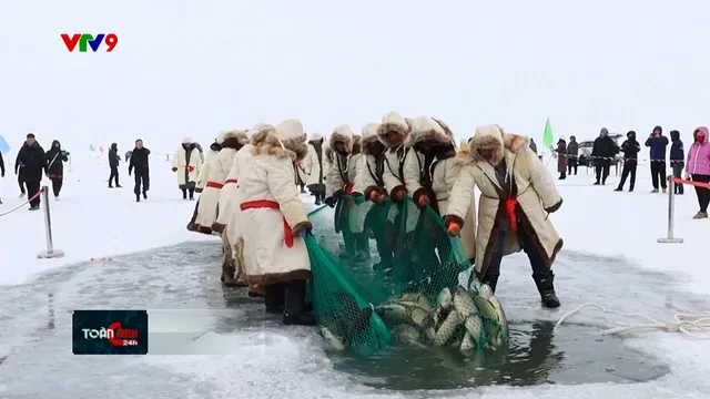 Trung Quốc khởi động lễ hội câu cá mùa đông