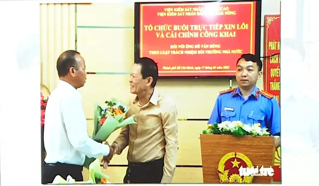 Viện kiểm sát tổ chức xin lỗi công khai giám đốc chịu án oan