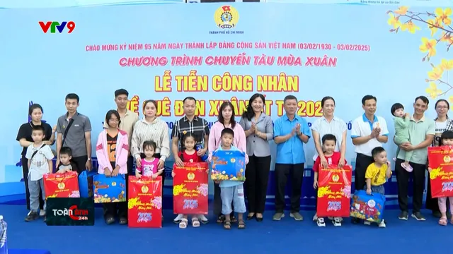 TP. Hồ Chí Minh: Lan tỏa yêu thương từ những chuyến tàu mùa xuân