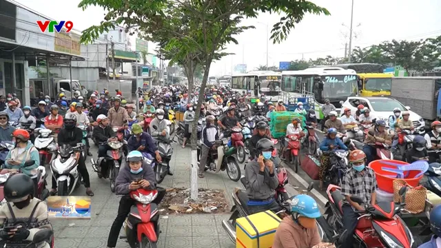 Tình hình giao thông tại TP. Hồ Chí Minh mùng 4 tết