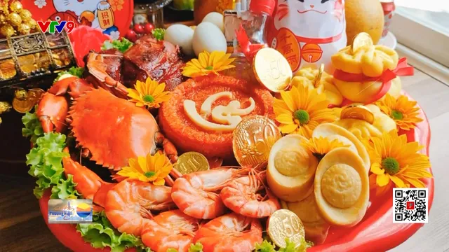 Mâm cúng Thần Tài ngày mùng 10 đẹp mắt được chia sẻ