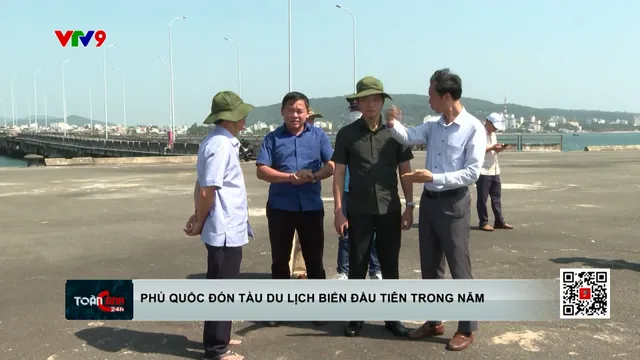 Phú Quốc đón tàu du lịch biển đầu tiên trong năm